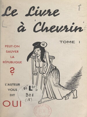 cover image of Le livre à Chevrin (1). Peut-on sauver la République ?